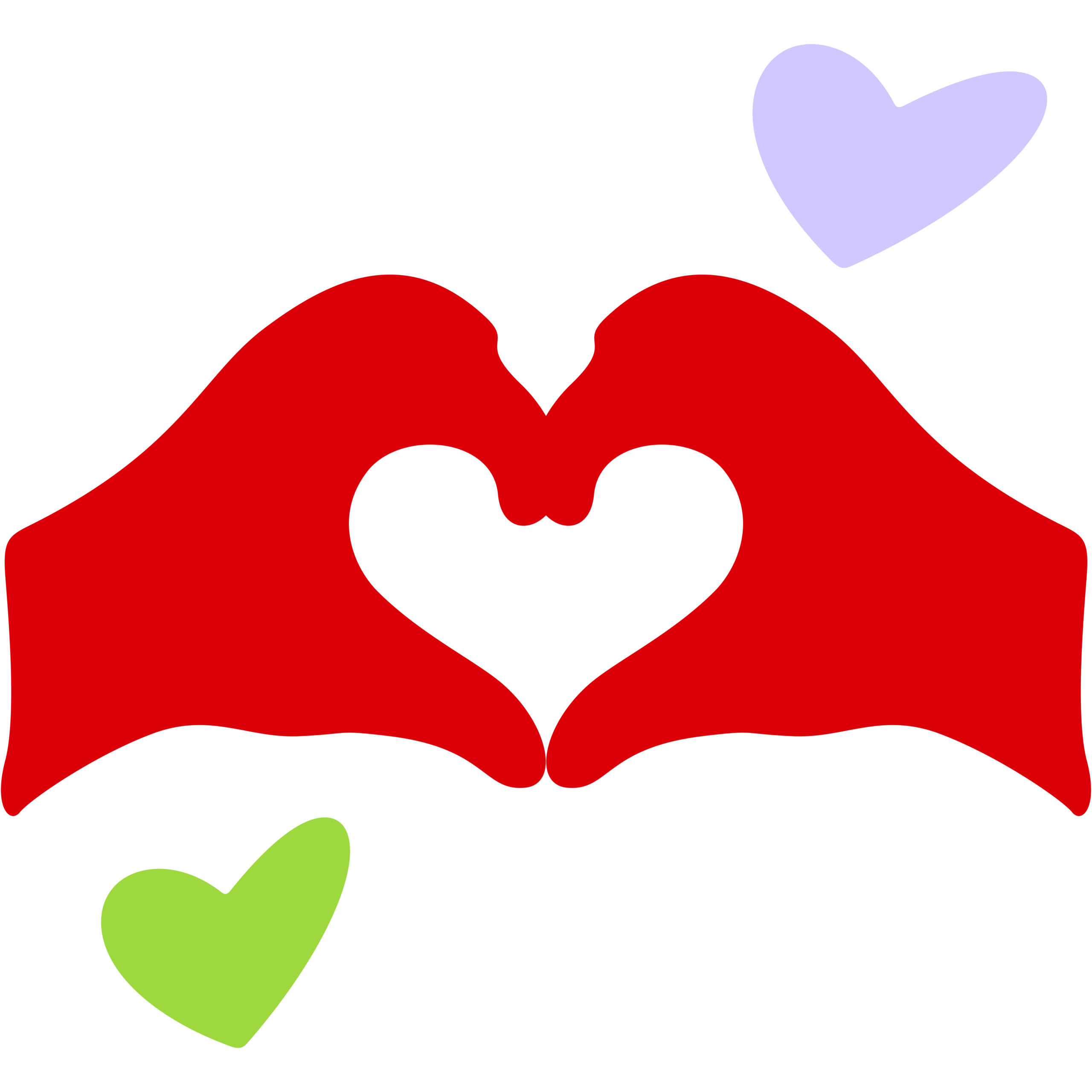 hands forming heart icon rgb scaled